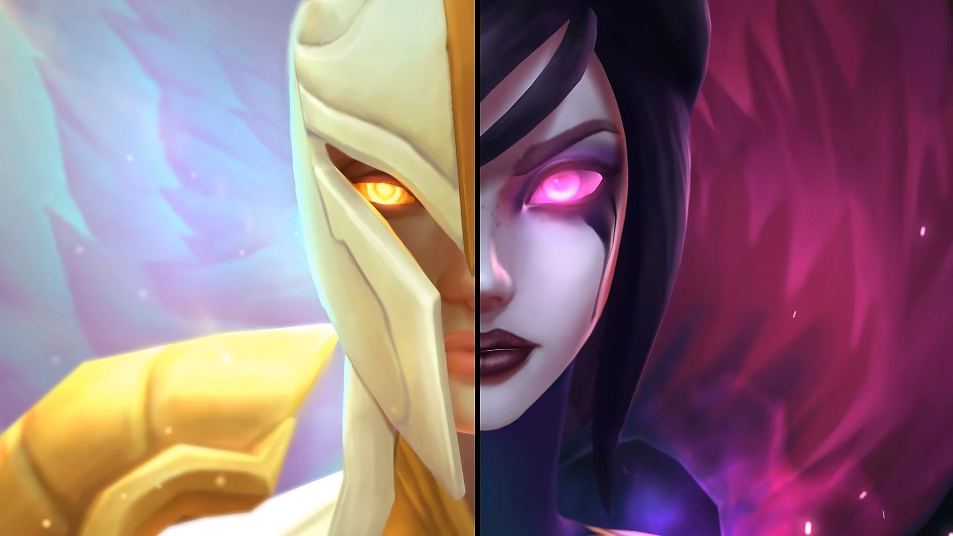 Kayle & Morgana Rework Wallpapers - Lol Morgana And Kayle Rework - HD Wallpaper 