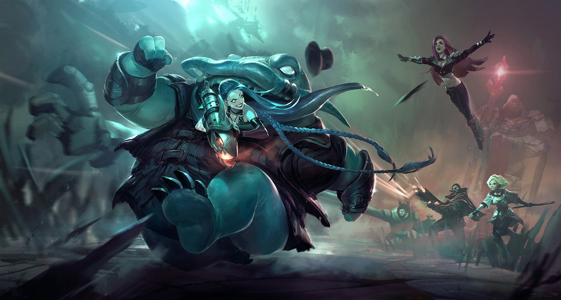 League Of Legends Best Fan Art - HD Wallpaper 