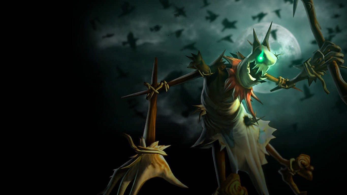 League Of Legends Fiddlesticks - HD Wallpaper 
