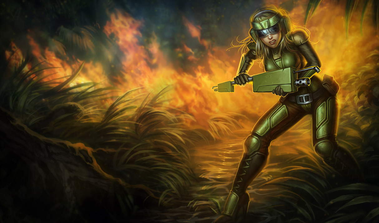 Commando Lux Landscape Skin - Lol Commando Lux - HD Wallpaper 