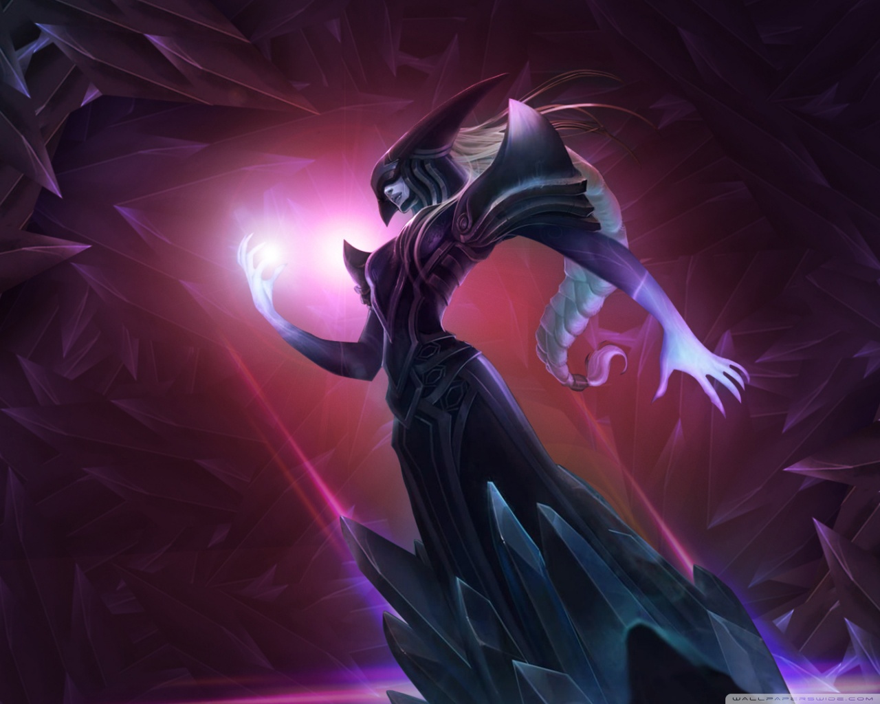 Old Lissandra Splash Art - HD Wallpaper 