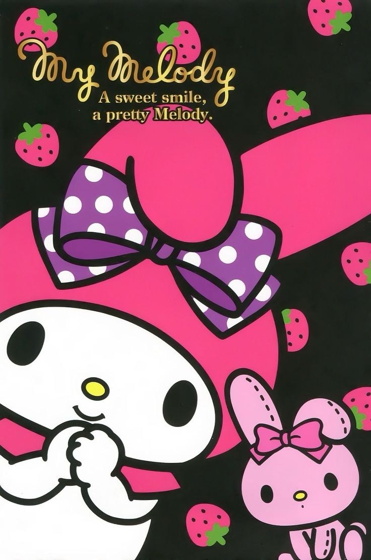 Wallpaper Keroppi Untuk Android - Melody Dan Hello Kitty - HD Wallpaper 
