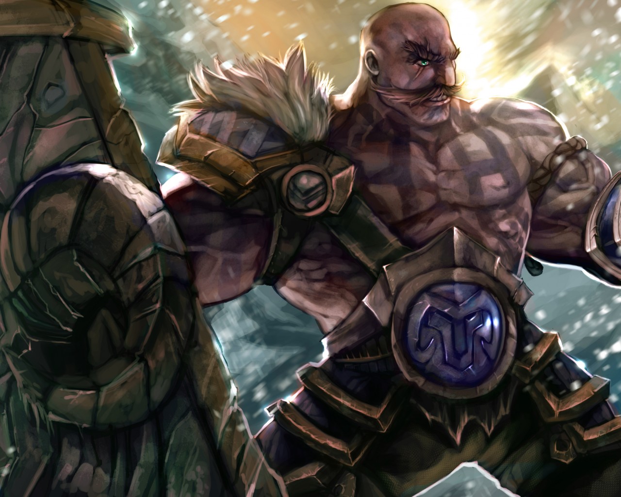 League Of Legend Wallpaper Braum - HD Wallpaper 