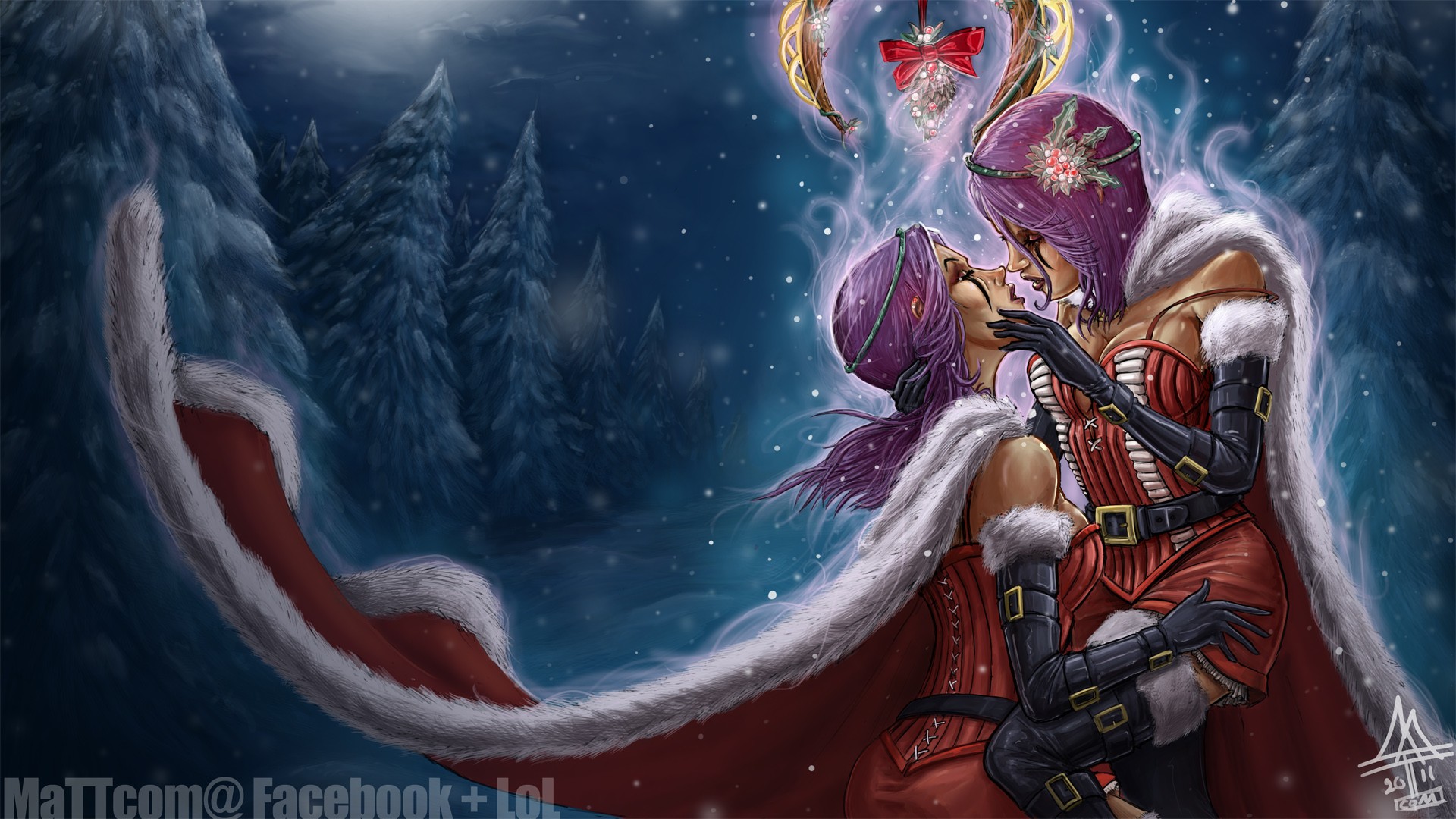 Wallpaper - Mistletoe Leblanc - HD Wallpaper 
