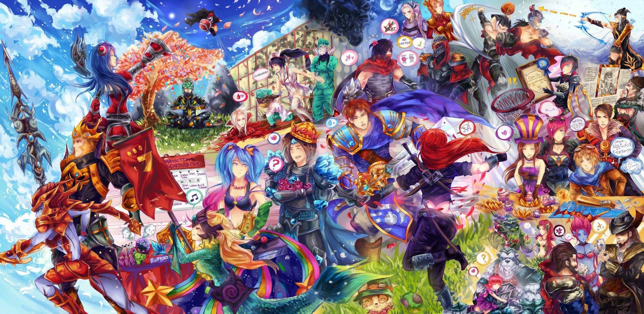 League Of Legends Wallpaper Anime - HD Wallpaper 