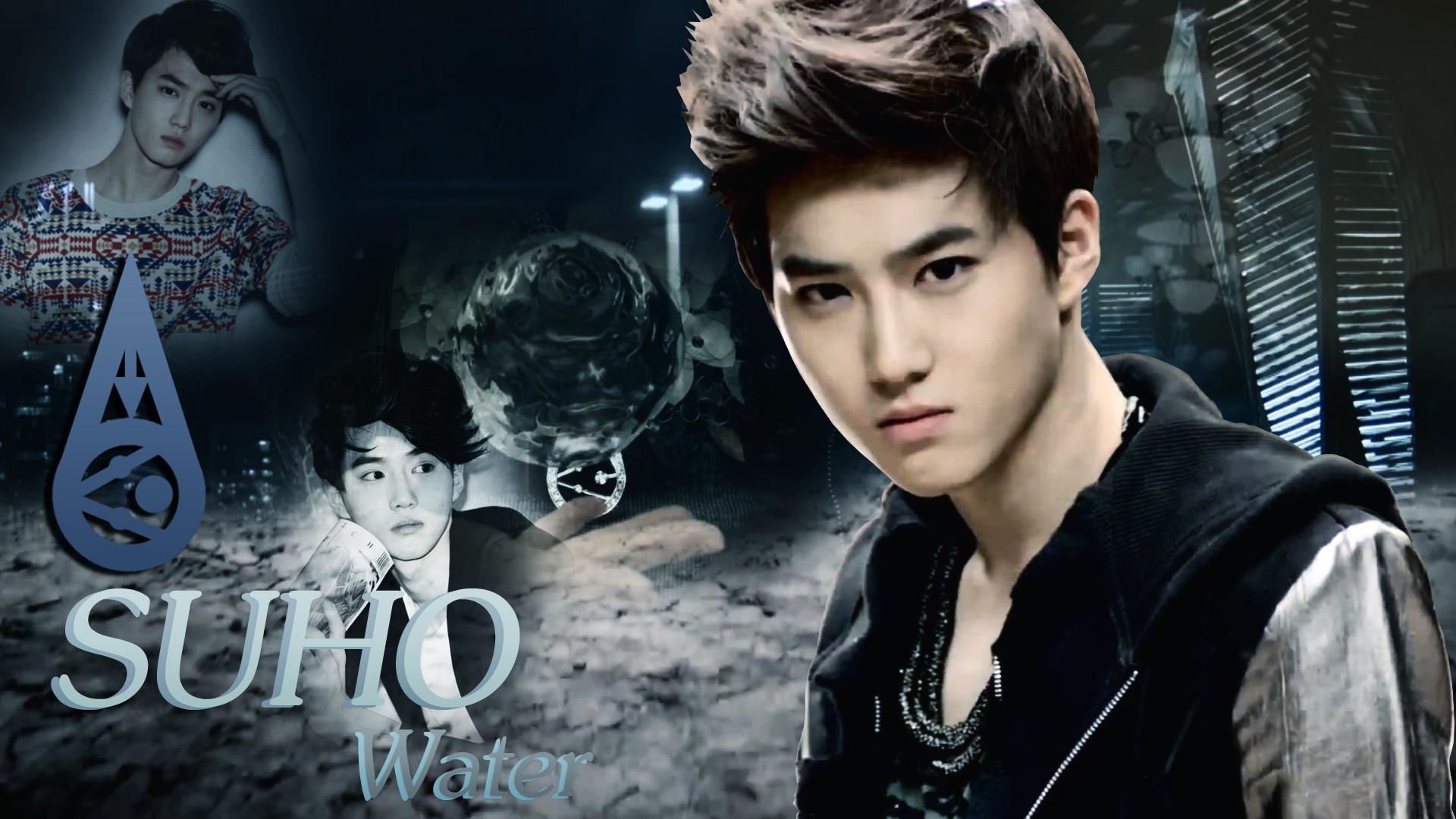 Wallpaper Exo Bergerak - Suho Exo Wallpaper Desktop - HD Wallpaper 