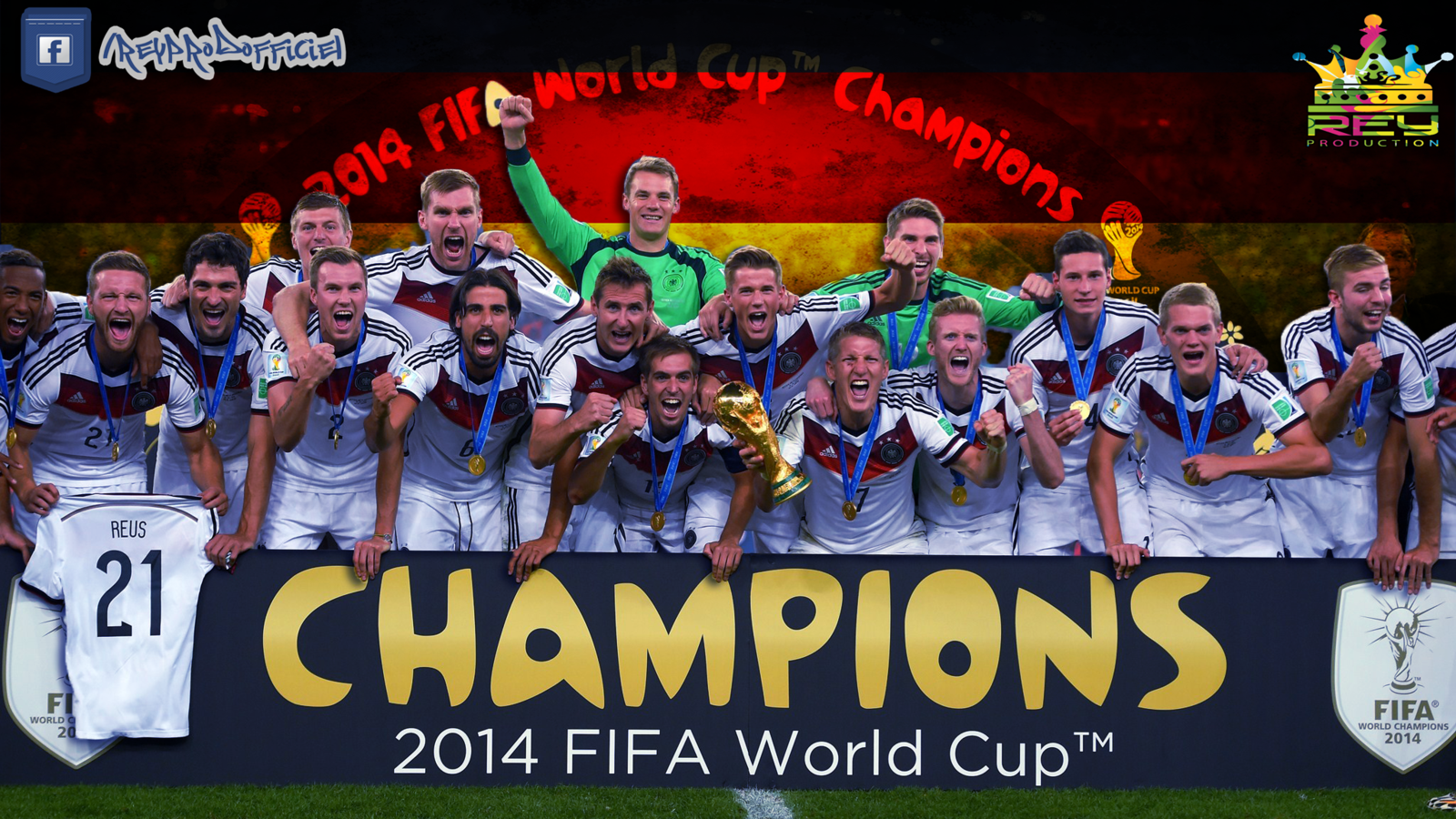 Champions Of World Cup - Germany World Cup 2014 Champions - HD Wallpaper 