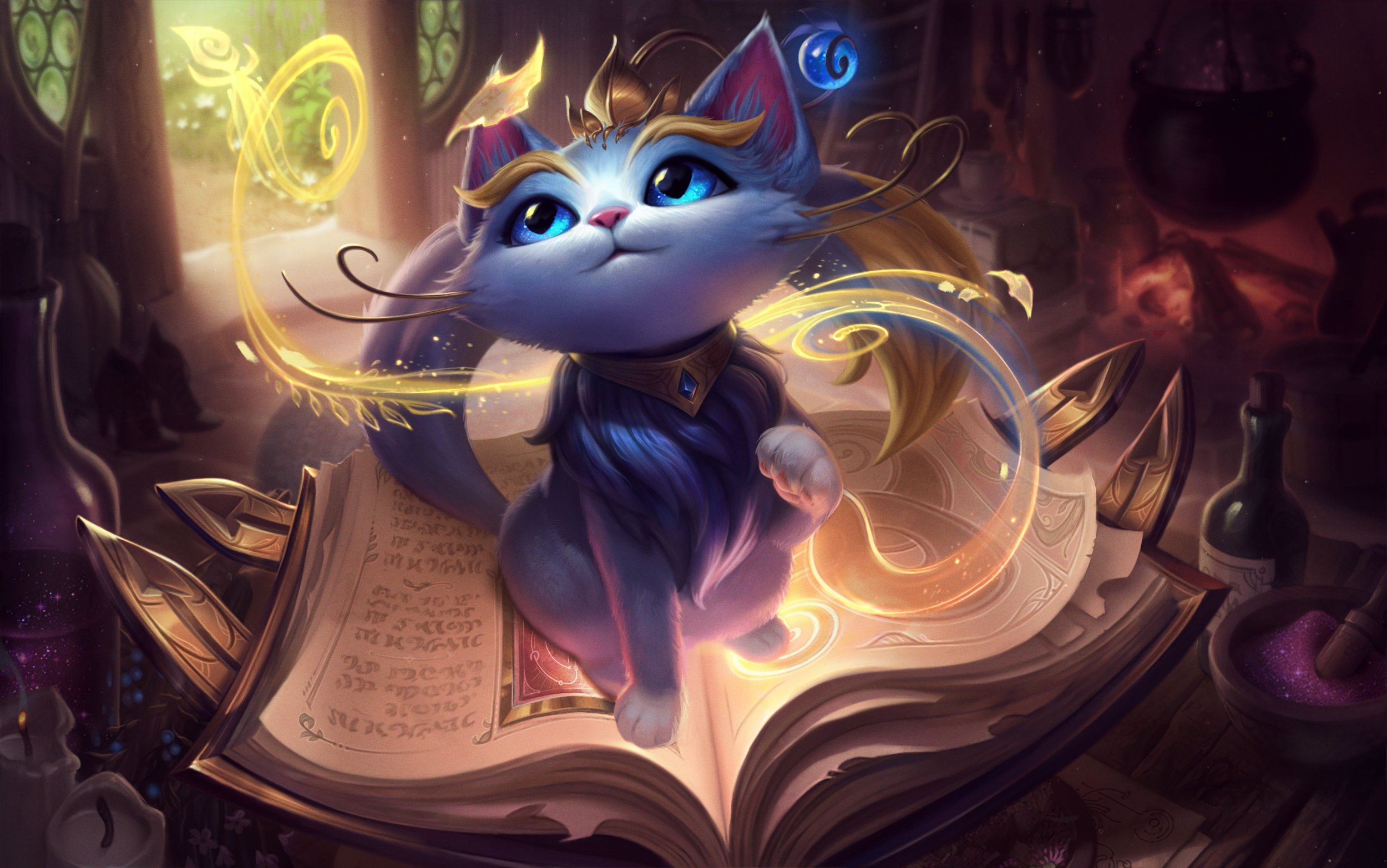 Yuumi, Champion, Reveal, Cat, Ability, Kit, League, - League Of Legends Yummi - HD Wallpaper 
