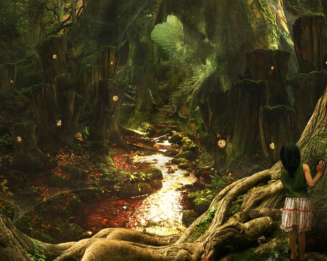 Enchanted Forest Escape Room - HD Wallpaper 