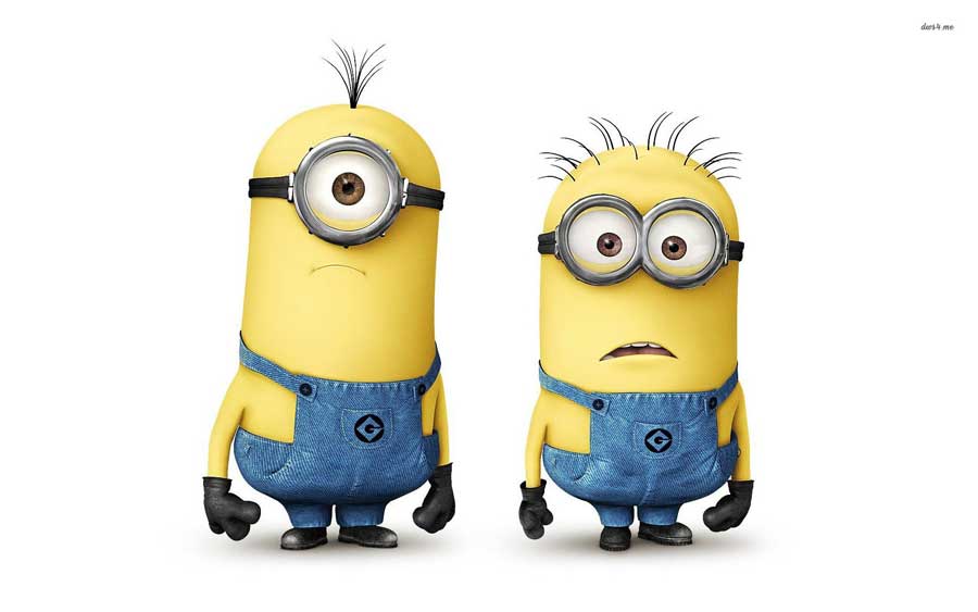 Tim And Phil Despicable Me Minions Wallpaper - 2 Minions - HD Wallpaper 
