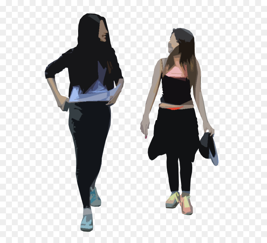 Wallpaper Berjalan - Back Walking Girl Png - HD Wallpaper 