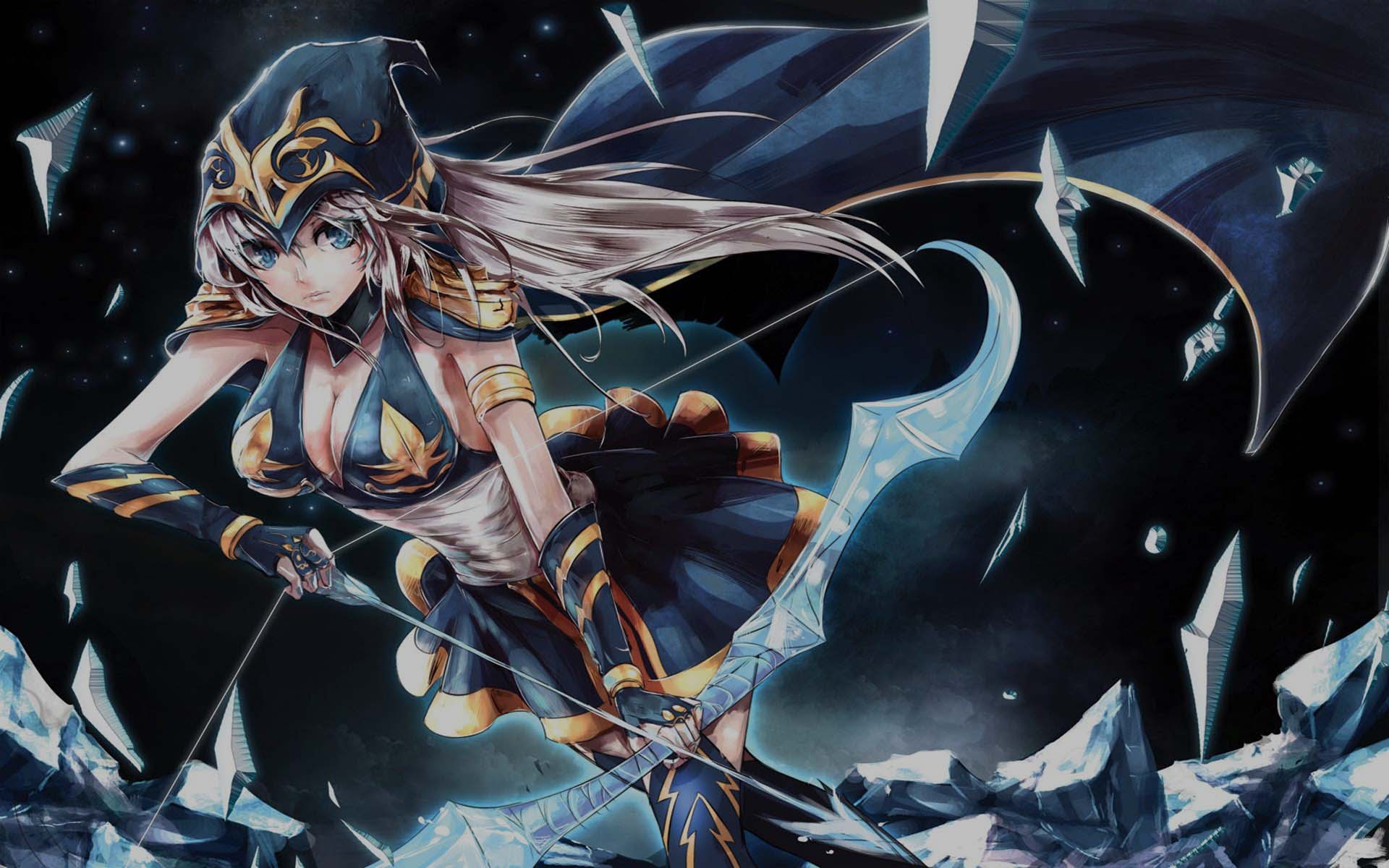 Ashe League Of Legends Comics - HD Wallpaper 
