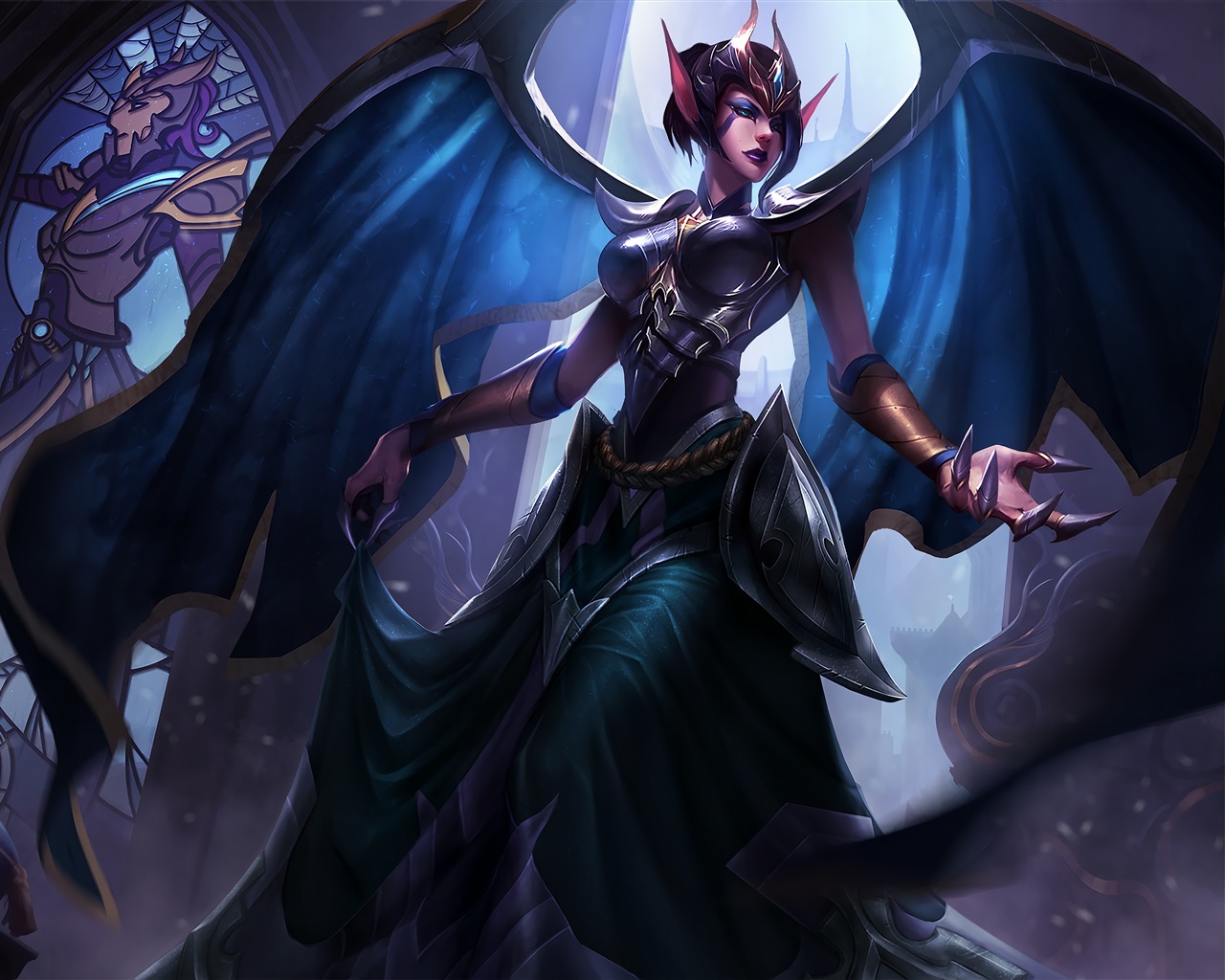 Lol Victorious Morgana - HD Wallpaper 