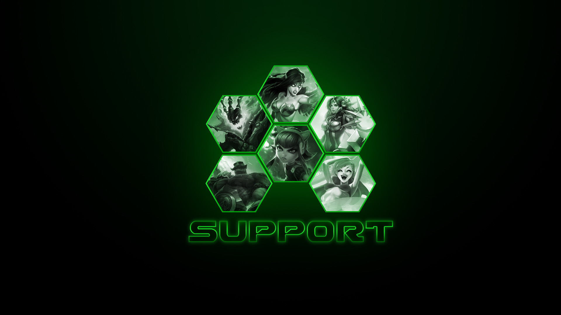 Support Wallpapers - Hd Lol Support - HD Wallpaper 