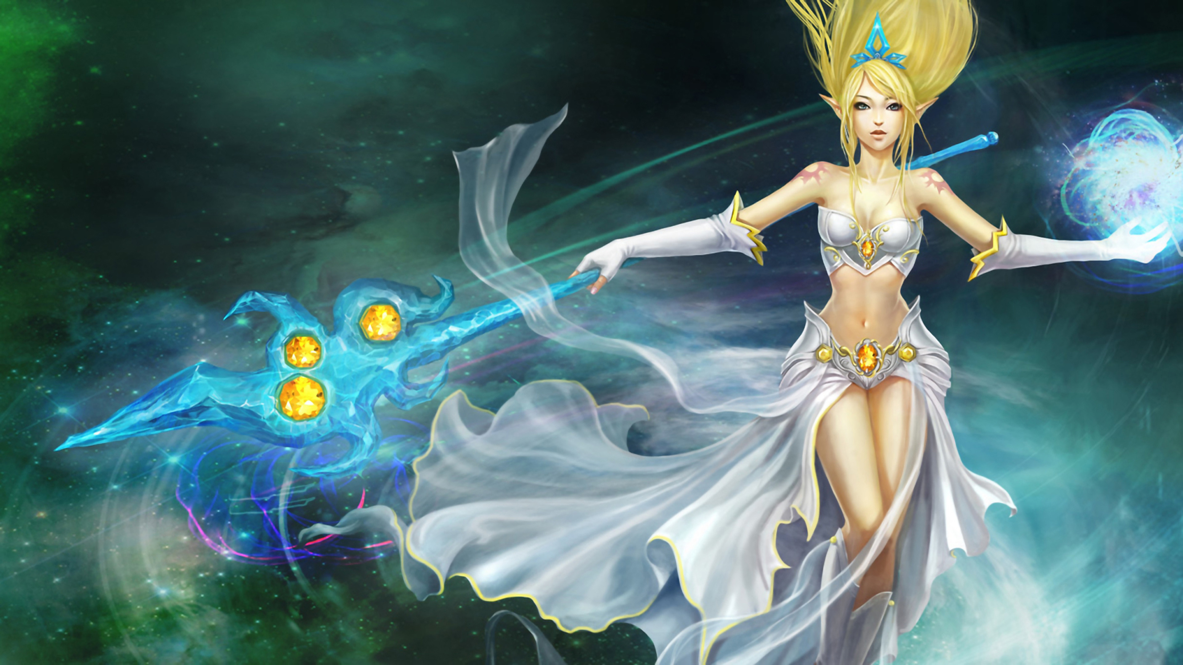 Janna From League Of Legends - HD Wallpaper 