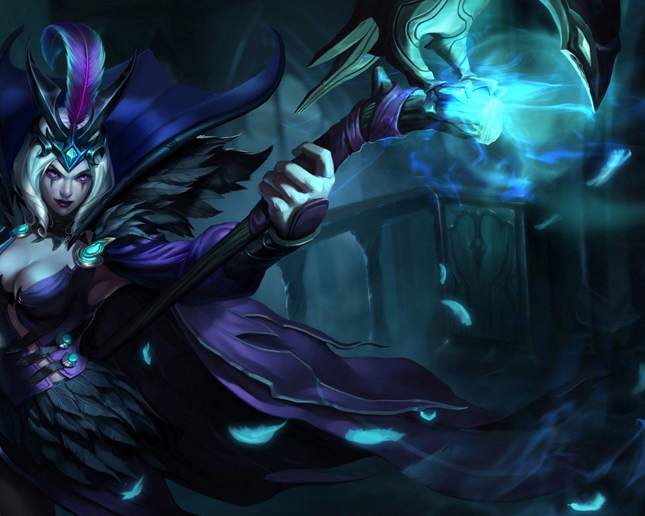 Leblanc From League Of Legends - Leblanc Lol - HD Wallpaper 