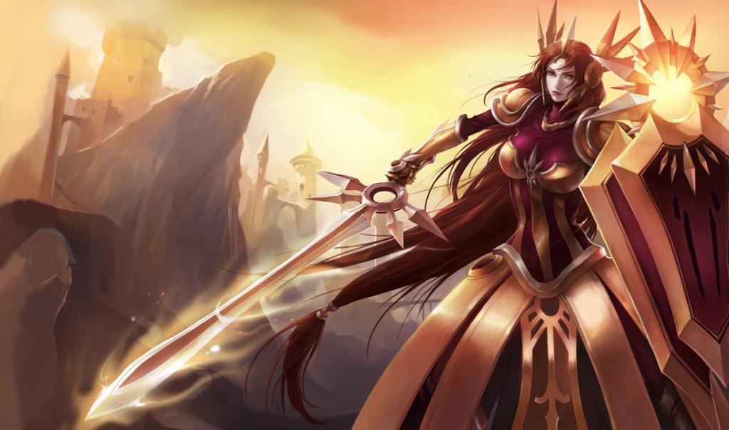 Leona Classic Skin - Leona League Of Legends - HD Wallpaper 