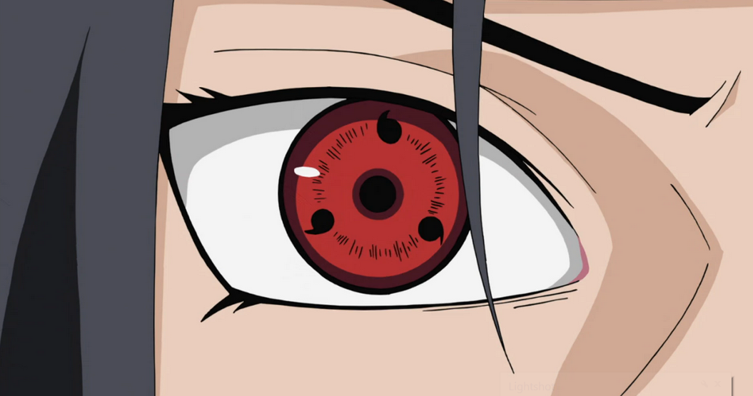 Itachi Eye - HD Wallpaper 