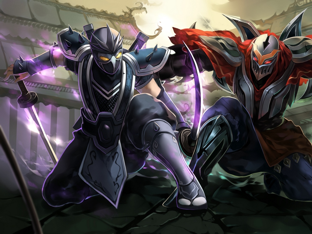 Wallpaper League Of Legends, Battle, Fantasy, Arena, - League Of Legends - HD Wallpaper 