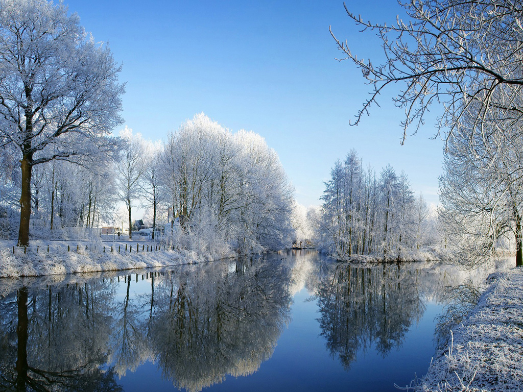 Winter And Snow Image - Winter Free Wallpapers For Desktop - HD Wallpaper 