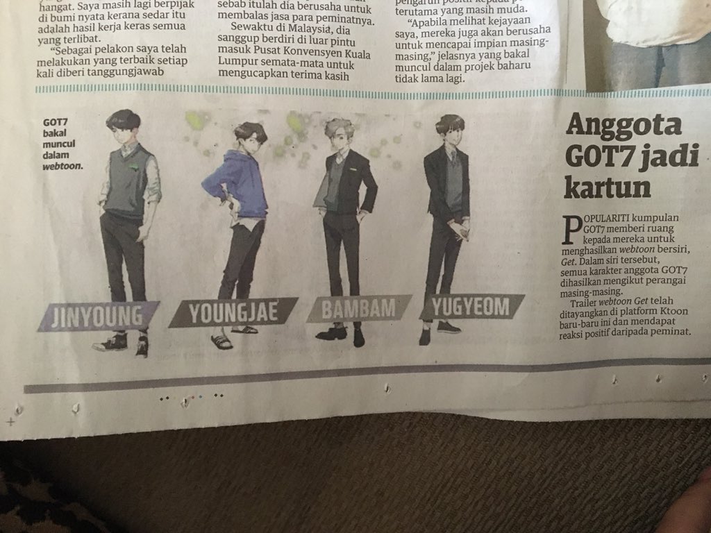 Got7 Webtoon - HD Wallpaper 