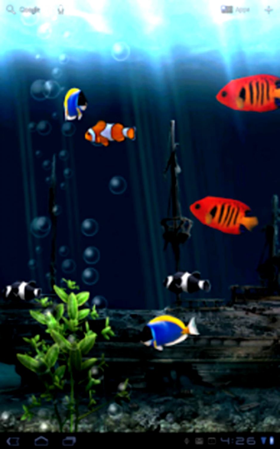 Aquarium Live Wallpaper For Android Download - Moving Live Wallpapers For Android - HD Wallpaper 