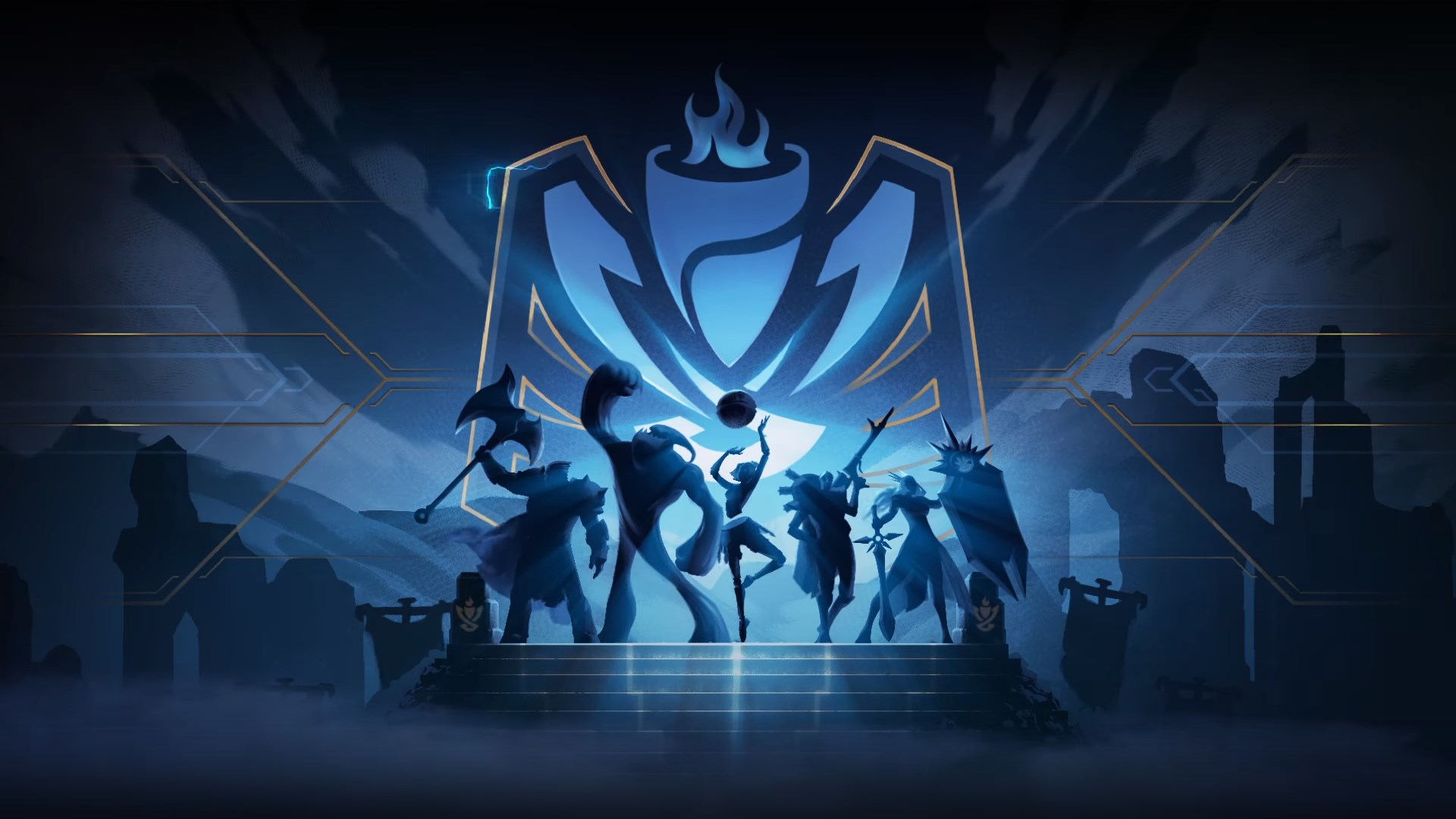 League Of Legends Clash Login Screen - HD Wallpaper 