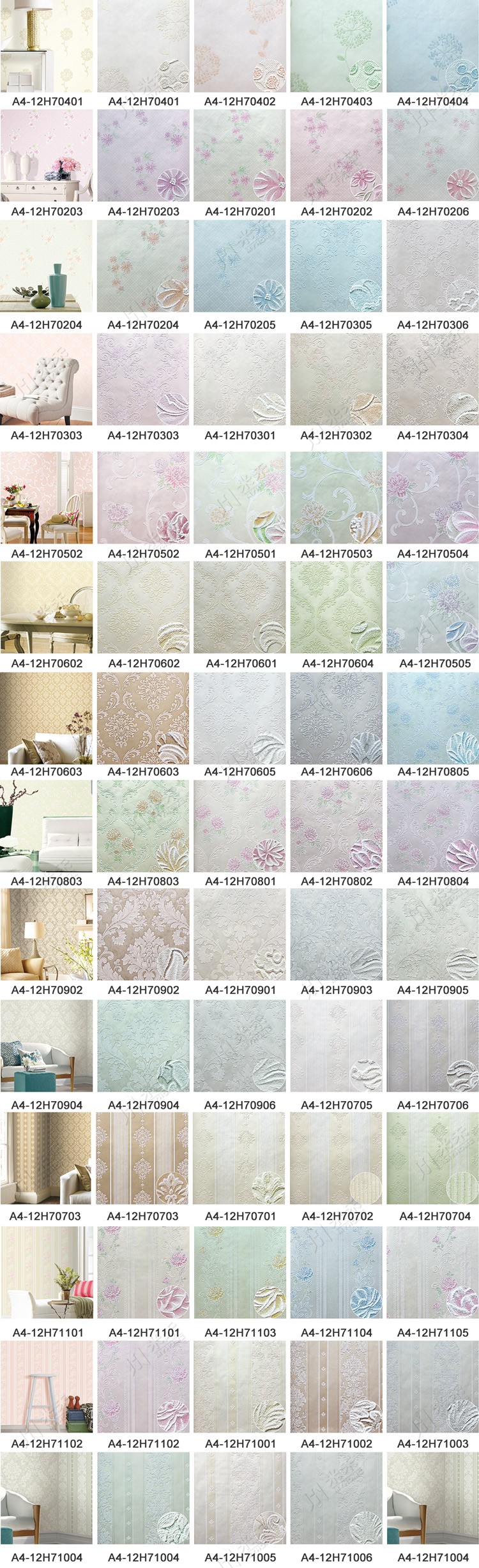 Korea Wallpaper Bunga Kertas Dinding Hidup Islamic - Floor - HD Wallpaper 