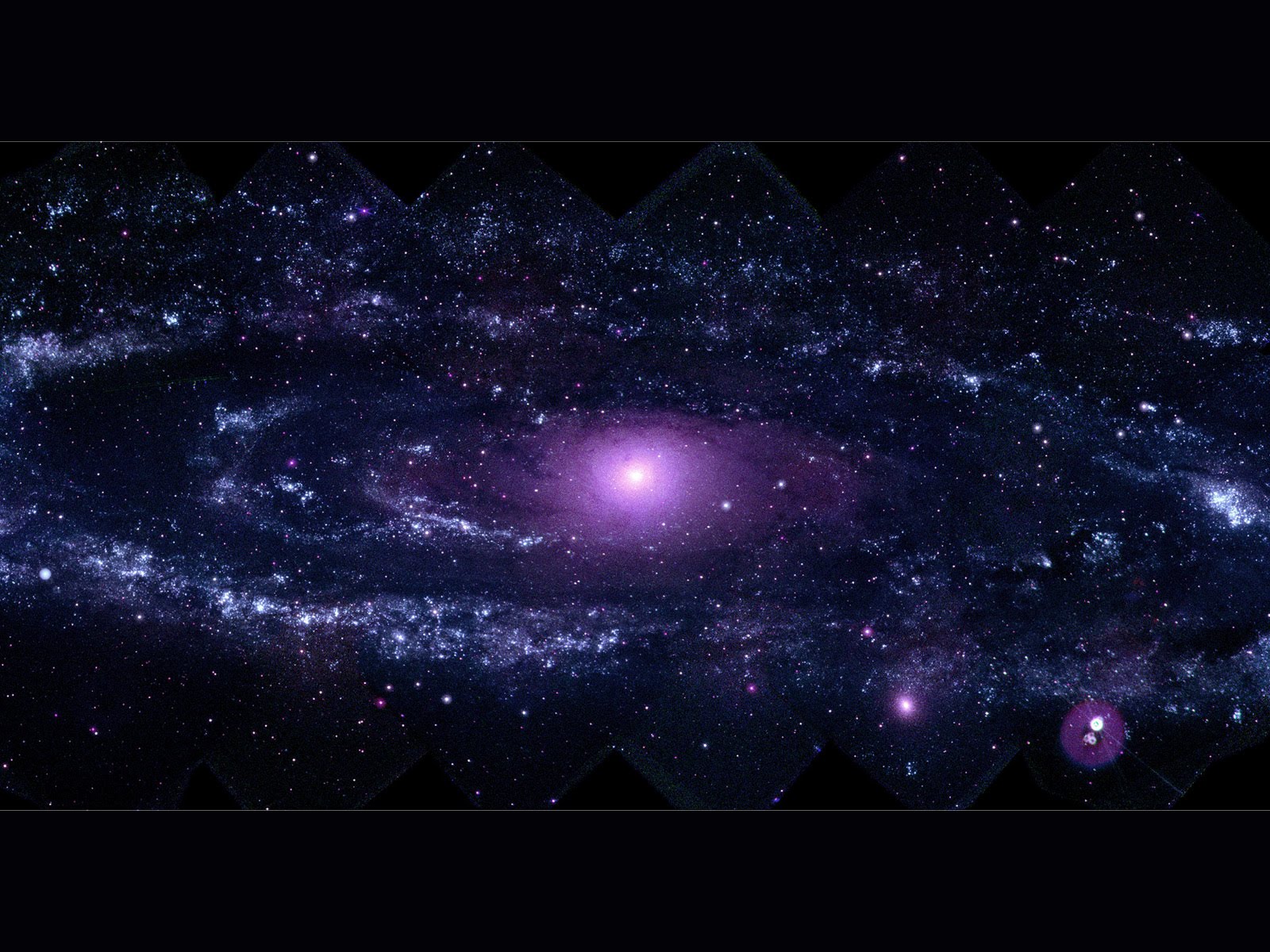 Andromeda Galaxy Gamma Ray - HD Wallpaper 