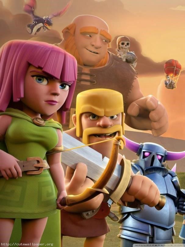 Clash Of Clans Wallpaper Hd - HD Wallpaper 