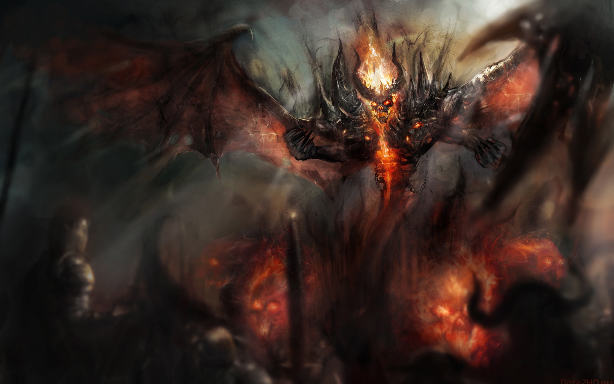 Dota 2 Nevermore Hd - HD Wallpaper 