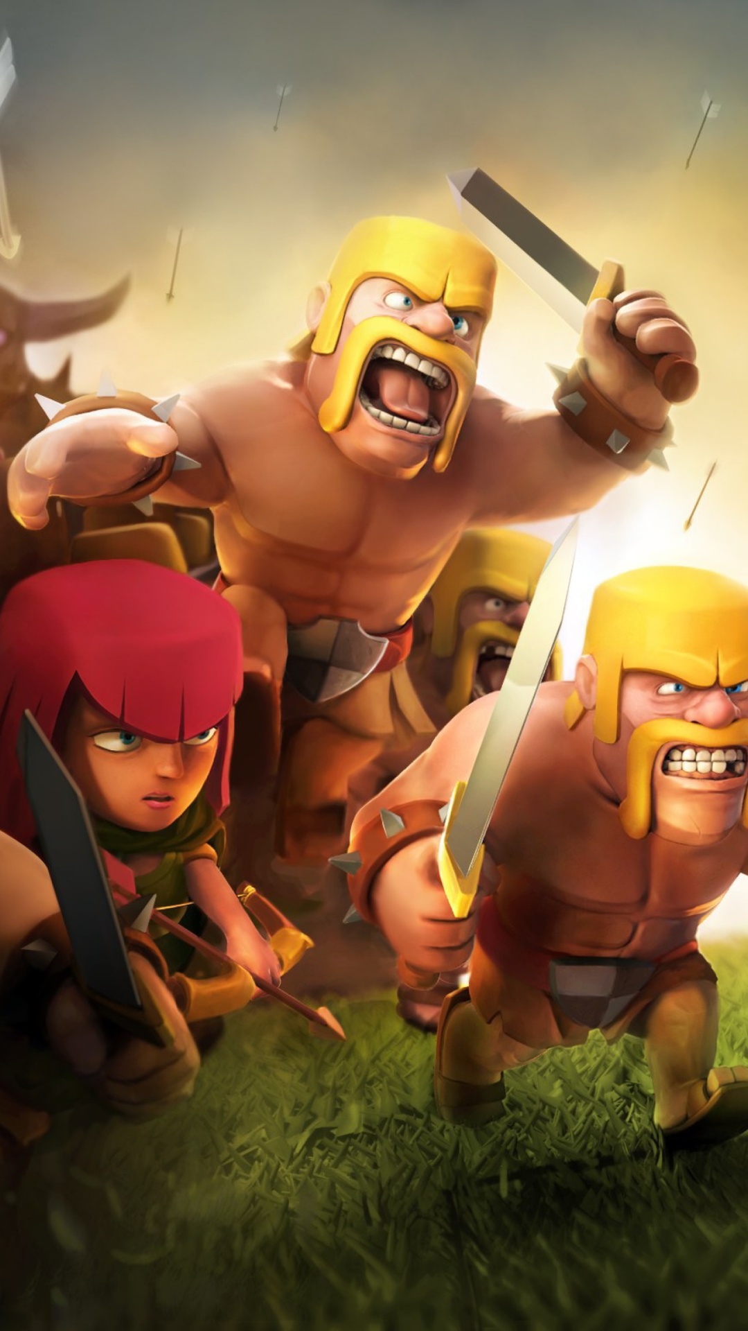 Clash Of Clans Wallpaper Mobile - HD Wallpaper 