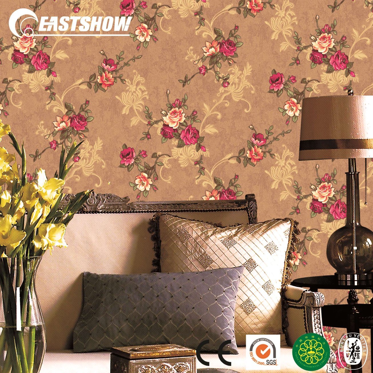 3d Embossed Pvc Wallpaper - Iso - HD Wallpaper 