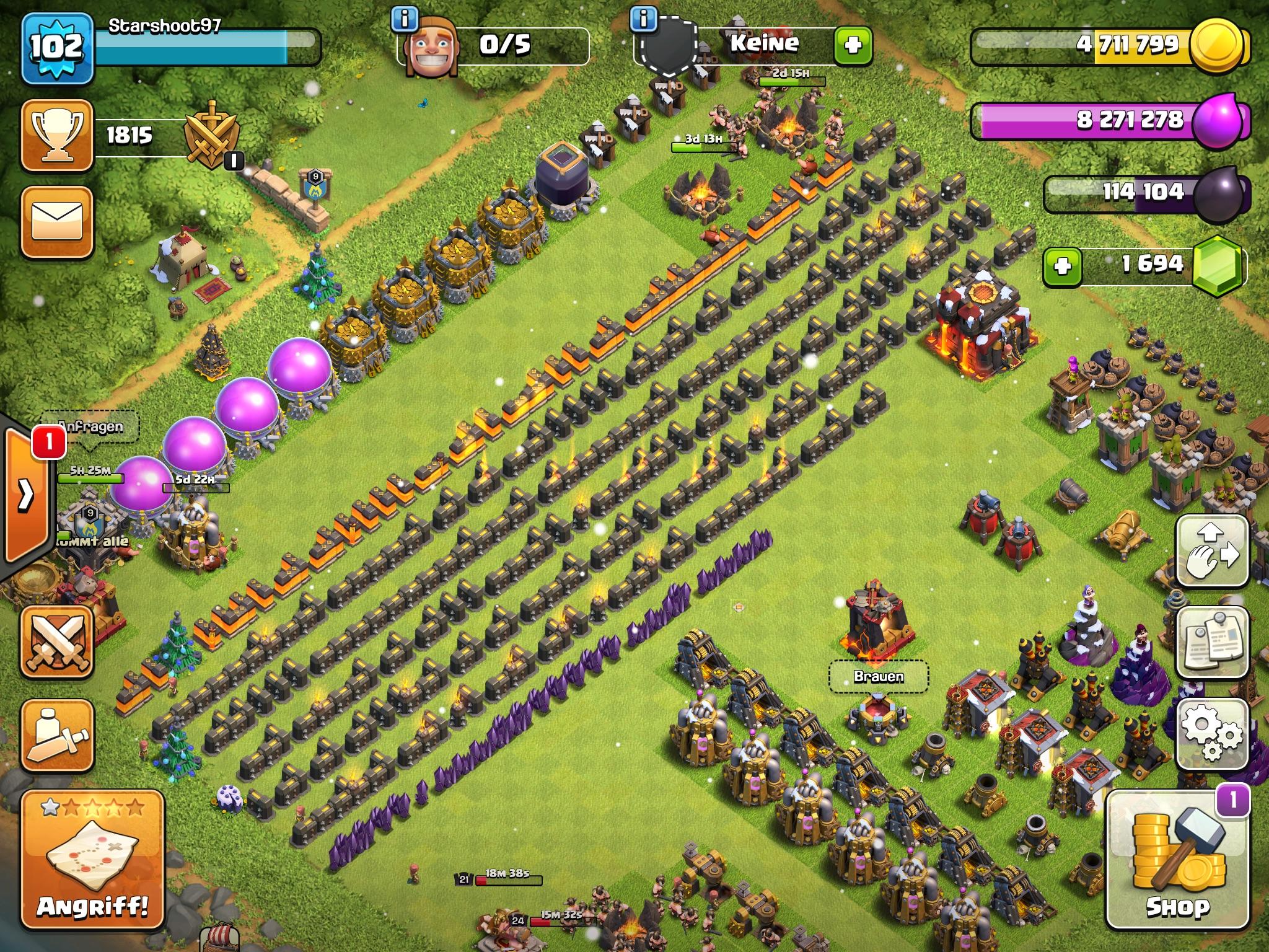 Clash Of Clans Wall Glitch - HD Wallpaper 