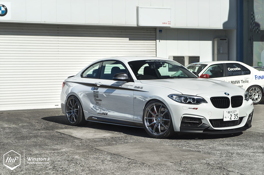 Studiem235 - 2015 Bmw M235i White - HD Wallpaper 