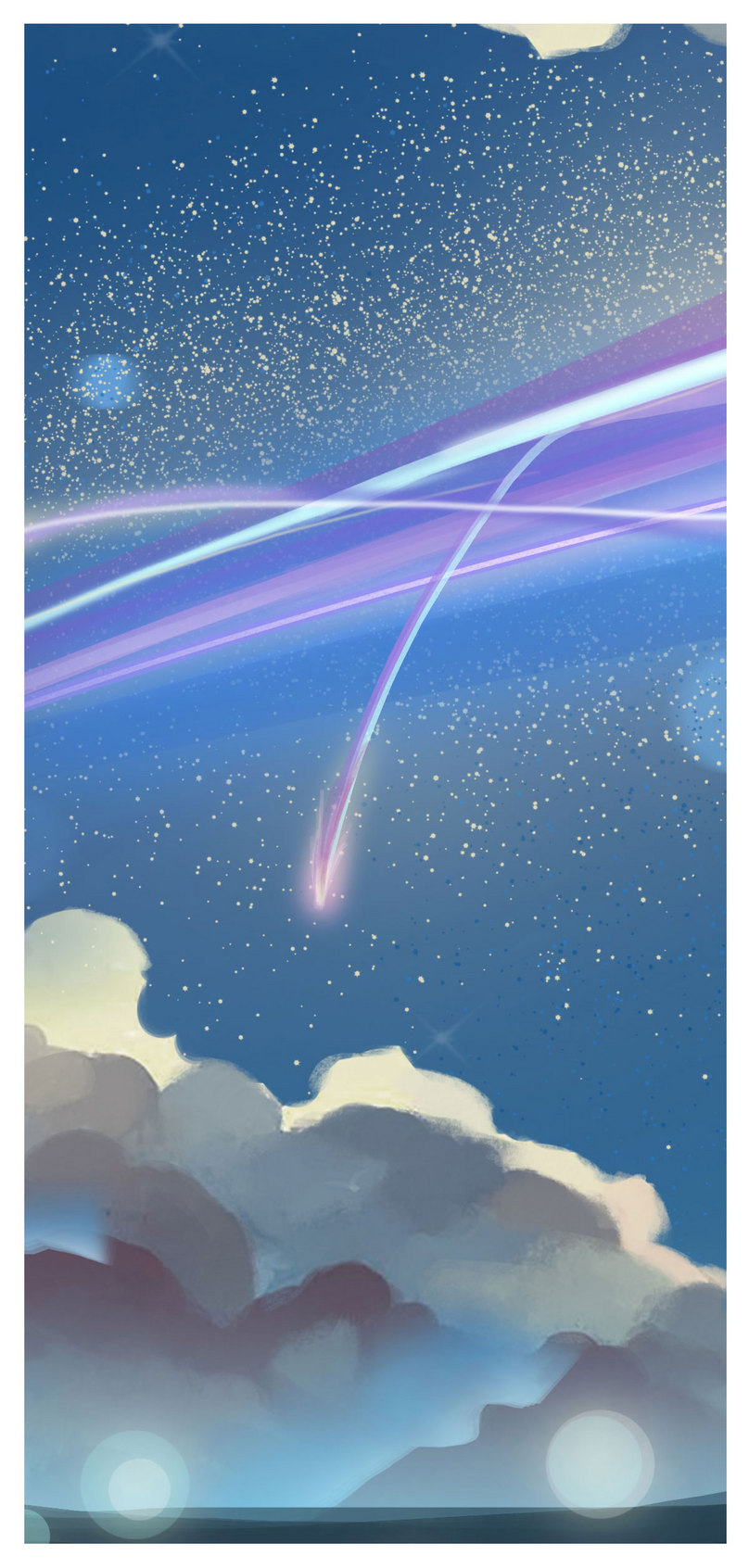 Wallpaper Bergerak Meteor Cantik - Outer Space - HD Wallpaper 