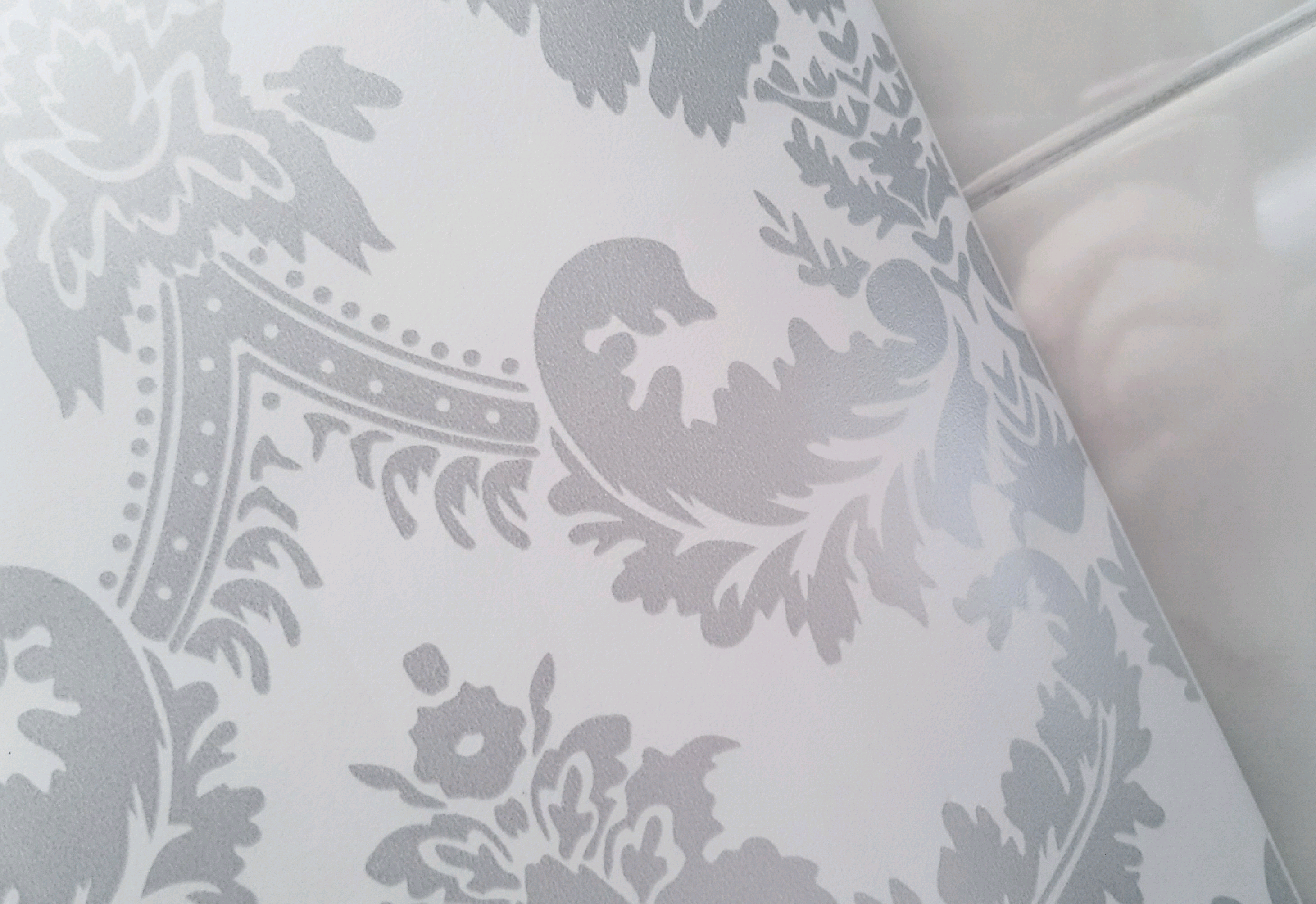 Wallpaper Stiker Tribal Silver Murah Kamar Mewah Rumah - Wallpaper - HD Wallpaper 