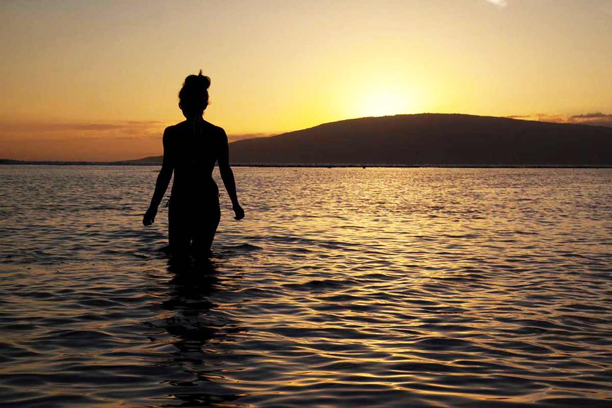 Wallpaper Dinding Rumah Cantik Wallpaper Cantik Untuk - Baby Beach - HD Wallpaper 