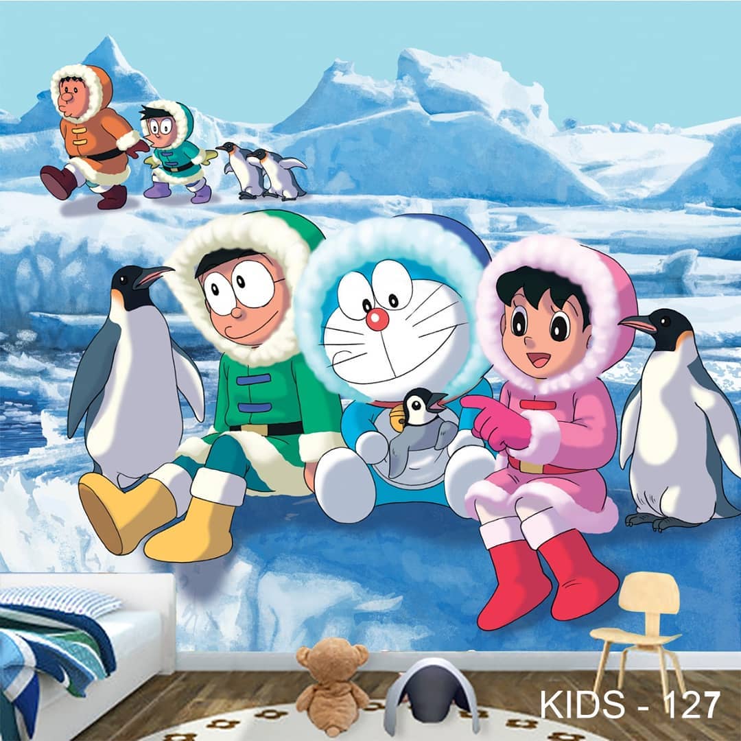 Doraemon And Nobita All - HD Wallpaper 