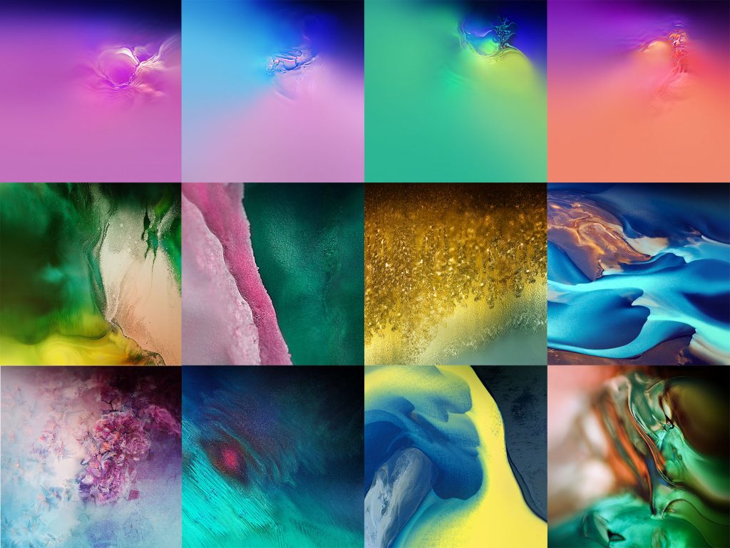 Galaxy S10 Stock Wallpapers Download - Multi Pack Wallpaper S10 - HD Wallpaper 