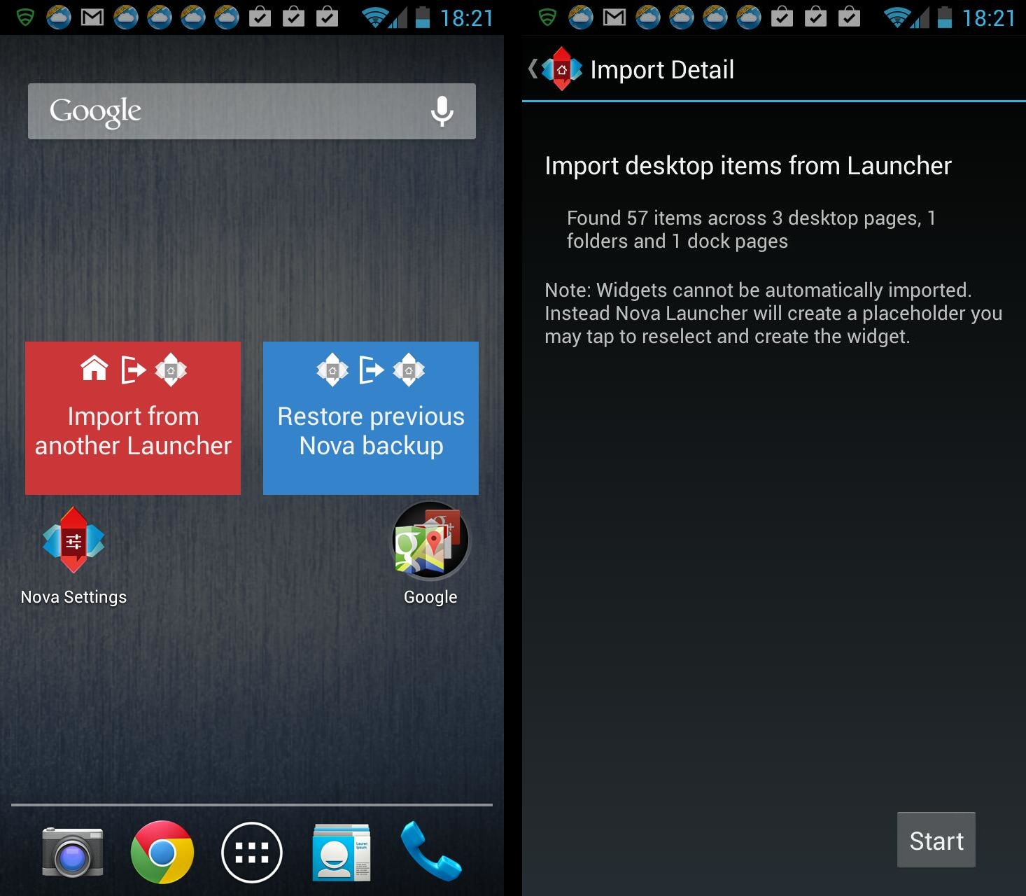 Nova Import - Home Screen - HD Wallpaper 