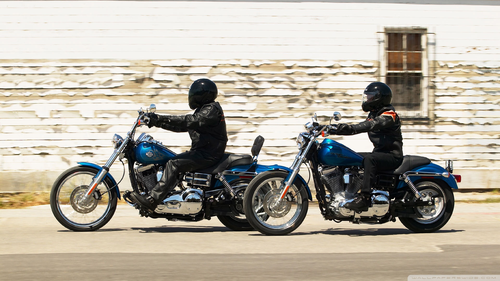 Harley Davidson Bike Riders - HD Wallpaper 