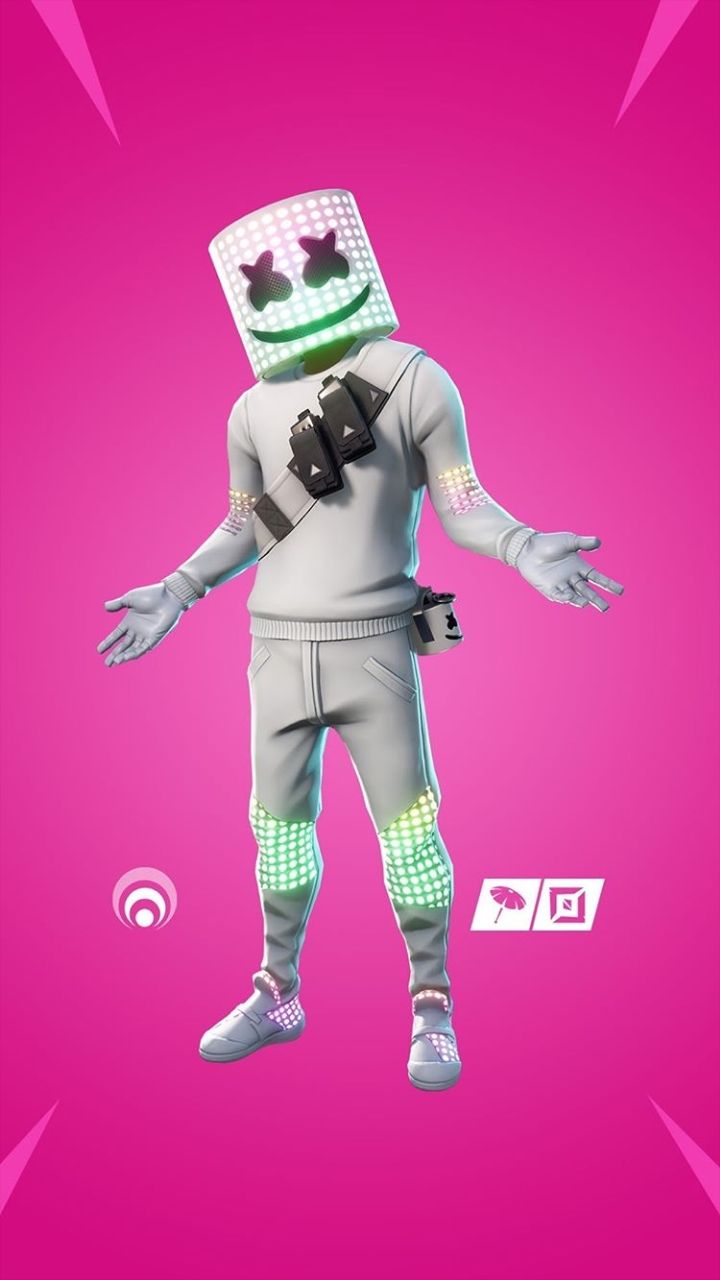 Marshmello Fortnite - HD Wallpaper 