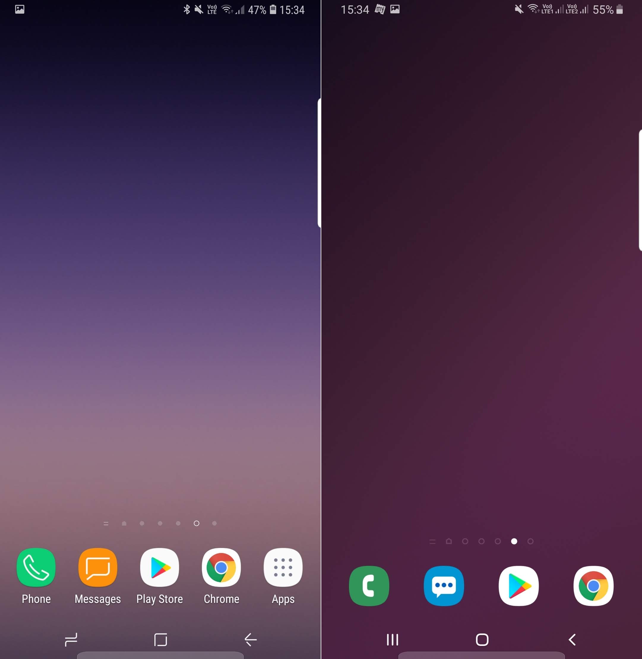 Android Oreo Vs Pie - HD Wallpaper 