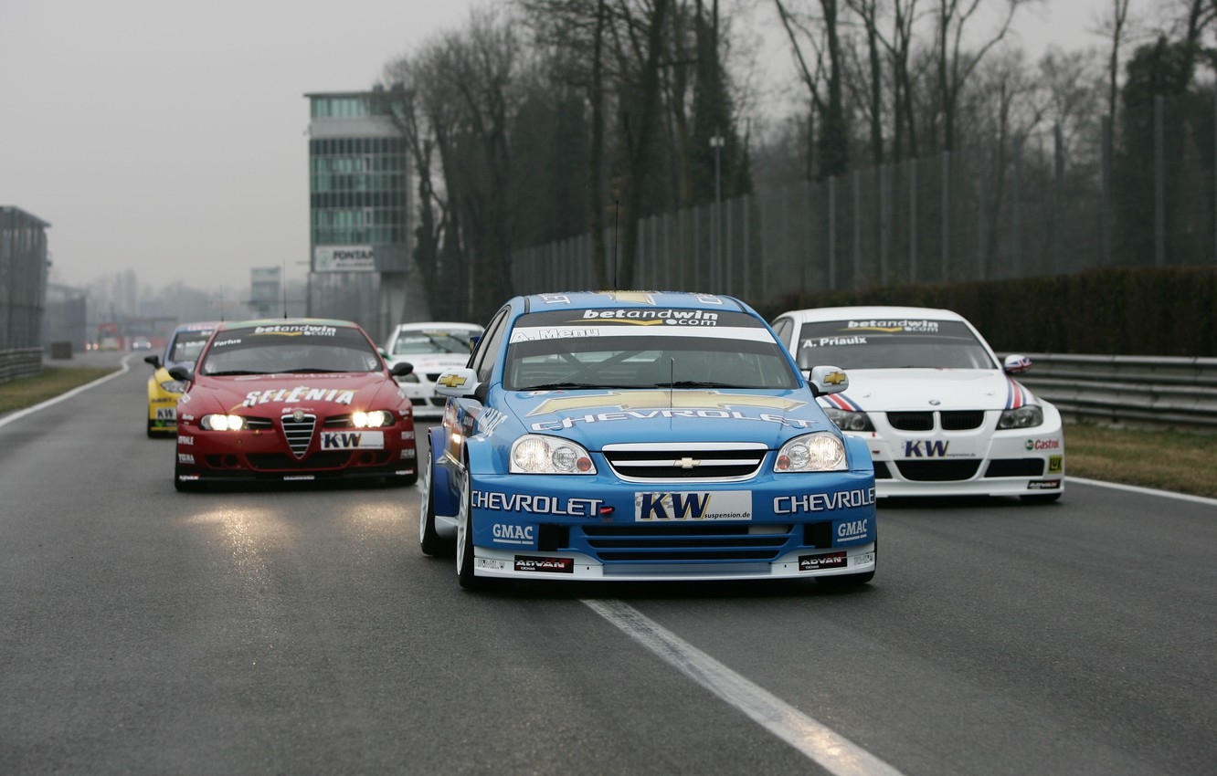 Photo Wallpaper Road, Background, Track, Fight, Bmw, - Wtcc 2006 - HD Wallpaper 