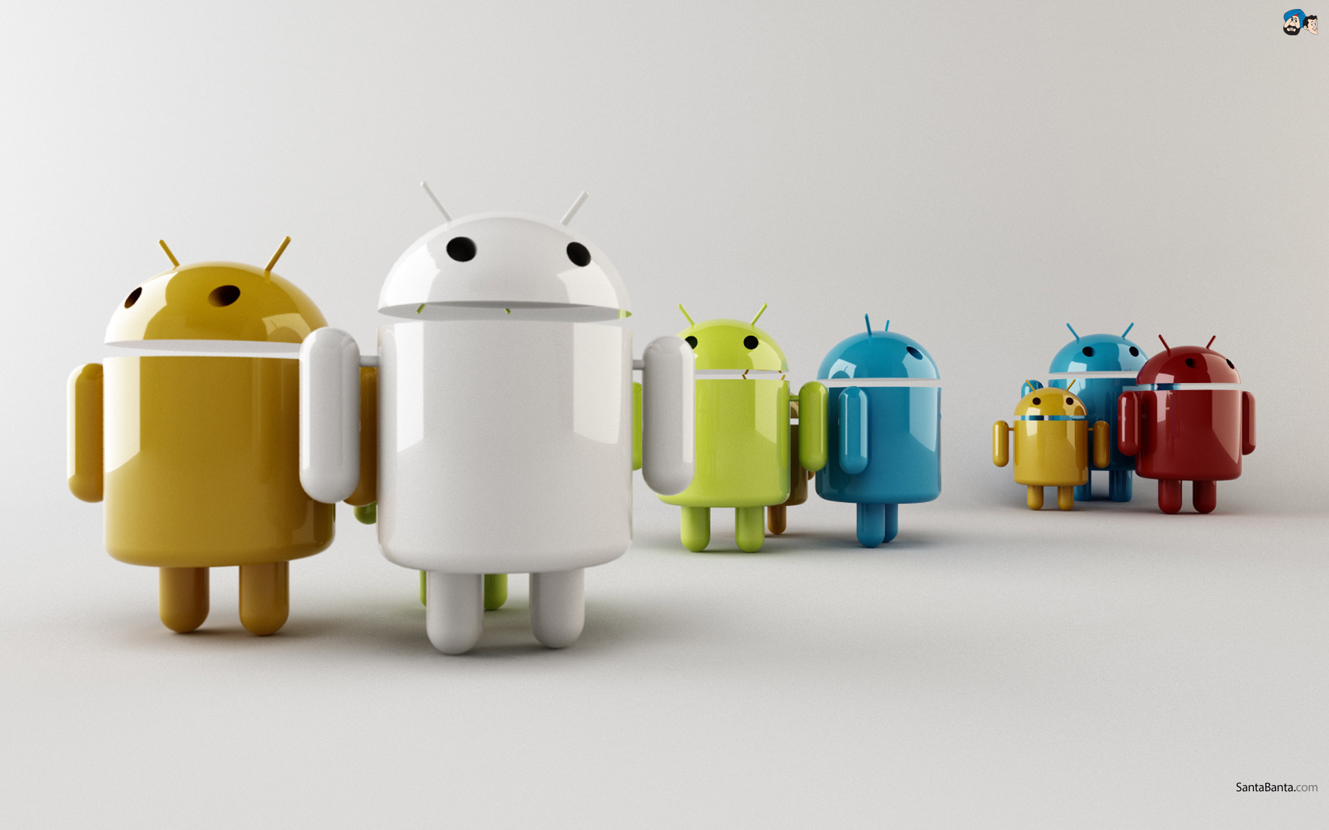 3 D Android - Android - HD Wallpaper 