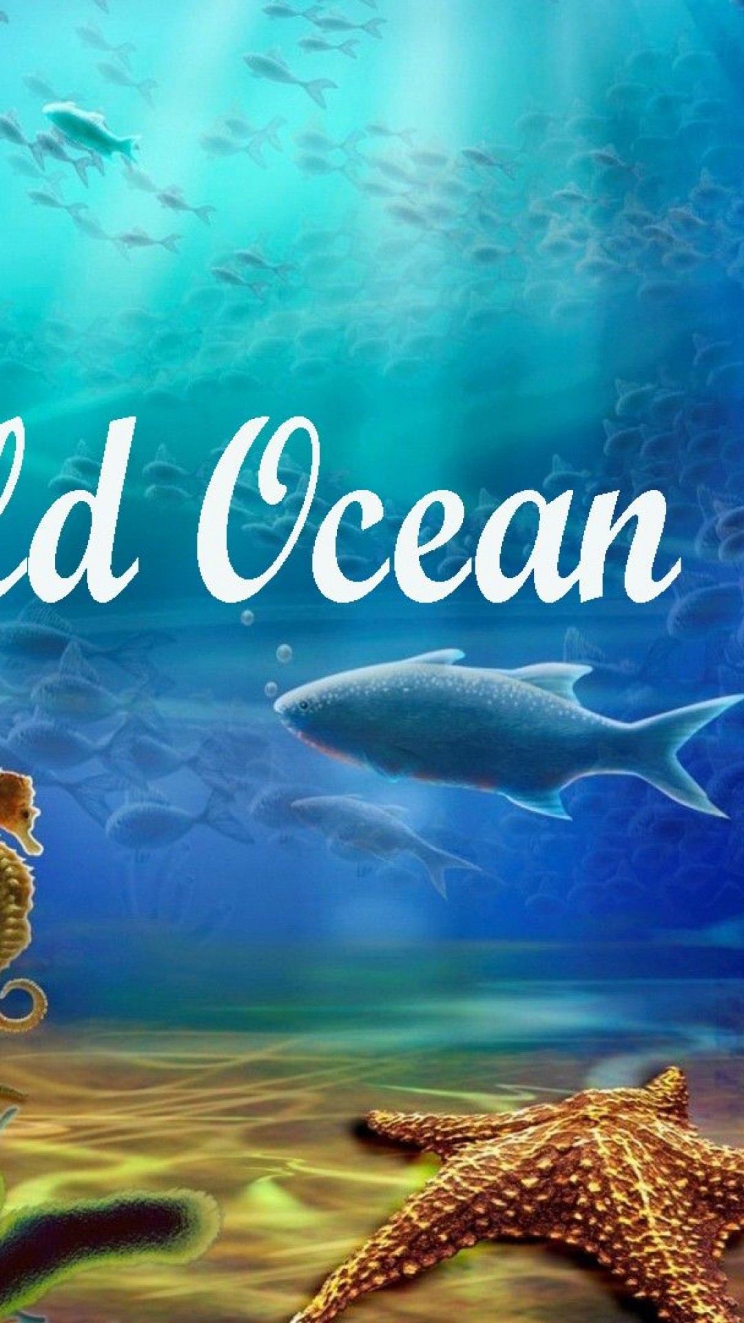 X 1920 
 Data Src Free Download Ocean Fish Wallpaper - Aquatic World - HD Wallpaper 