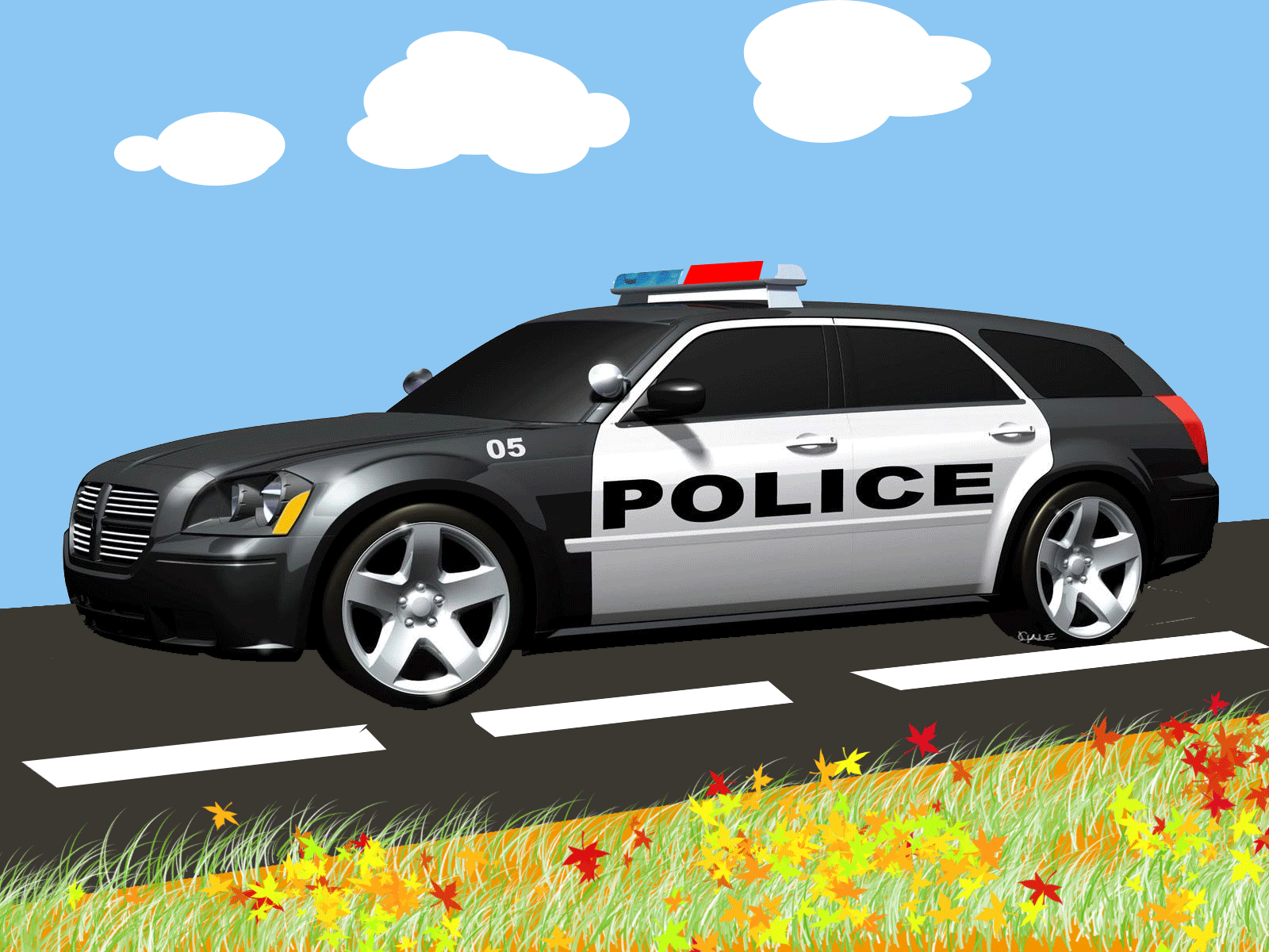 Police Car Images Hd - HD Wallpaper 