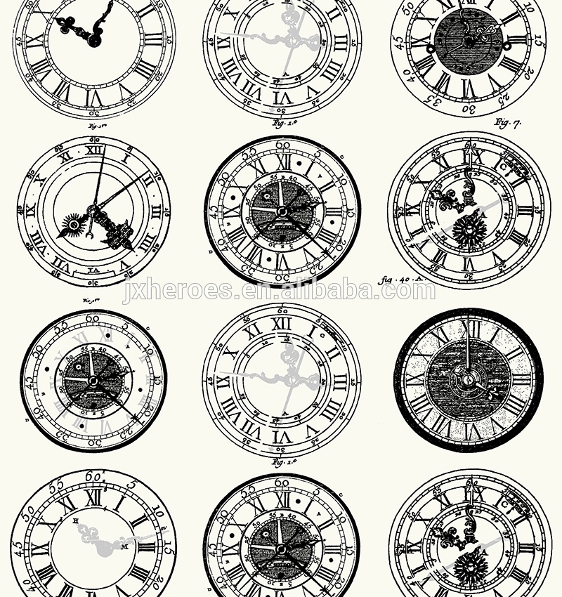 Ancient Clock Tattoo Design - HD Wallpaper 