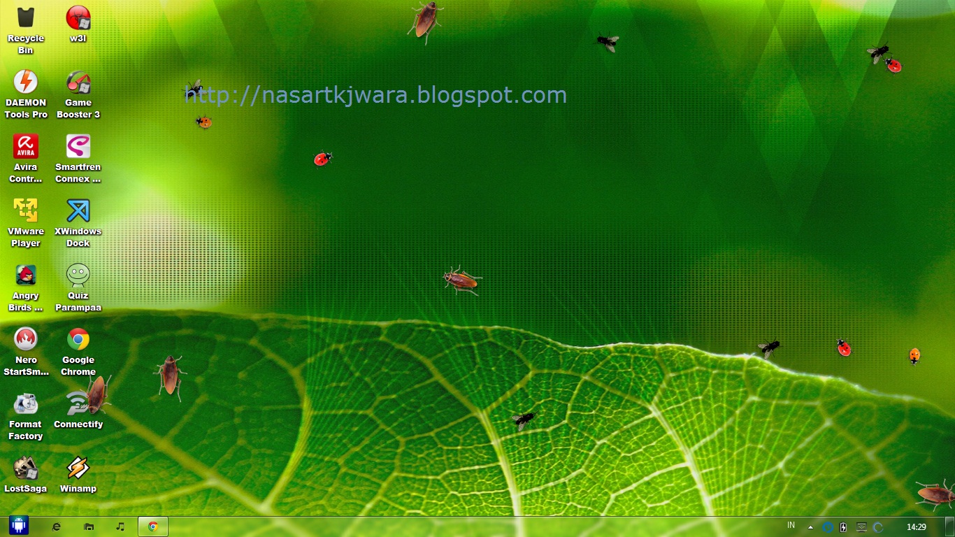 Wallpaper Desktop Bergerak Windows 7 Terlengkap A1 - Hd Green